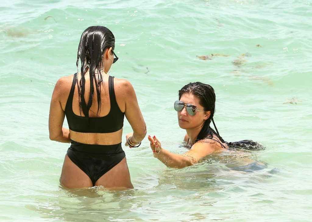 Kourtney Kardashian en bikini à Miami