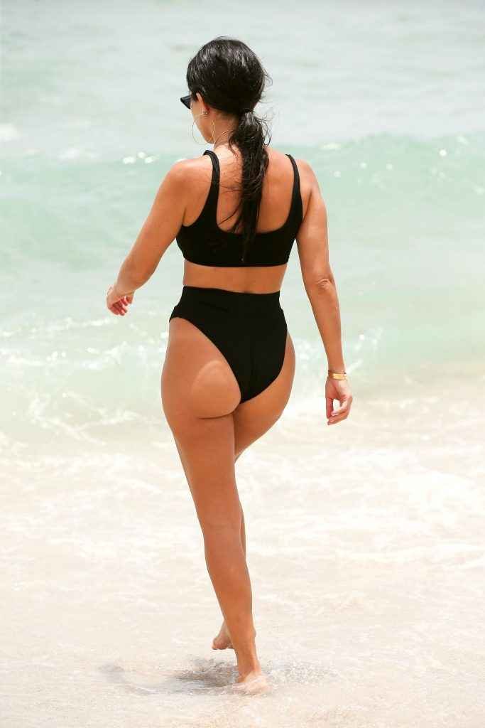 Kourtney Kardashian en bikini à Miami