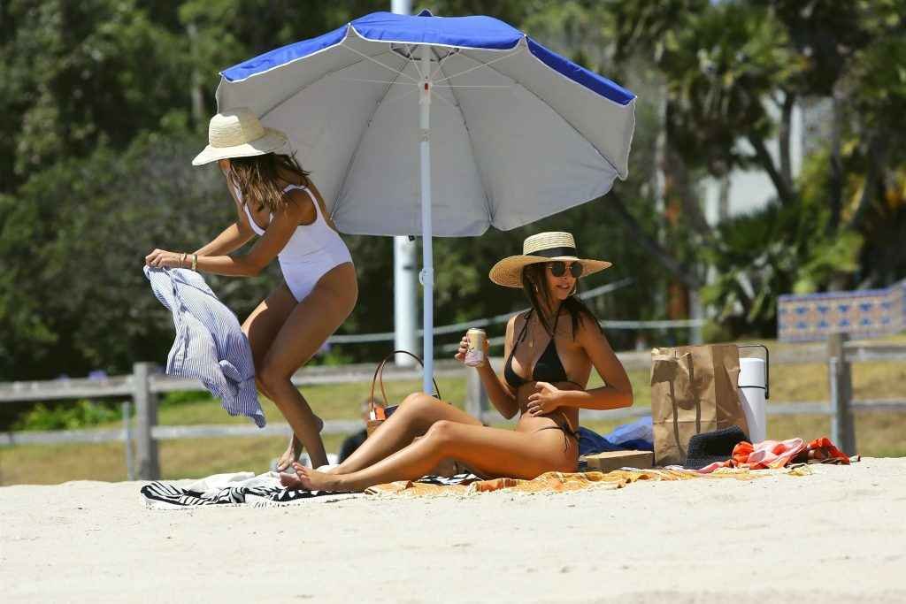 Emily Ratajkowski en bikini à Los Angeles