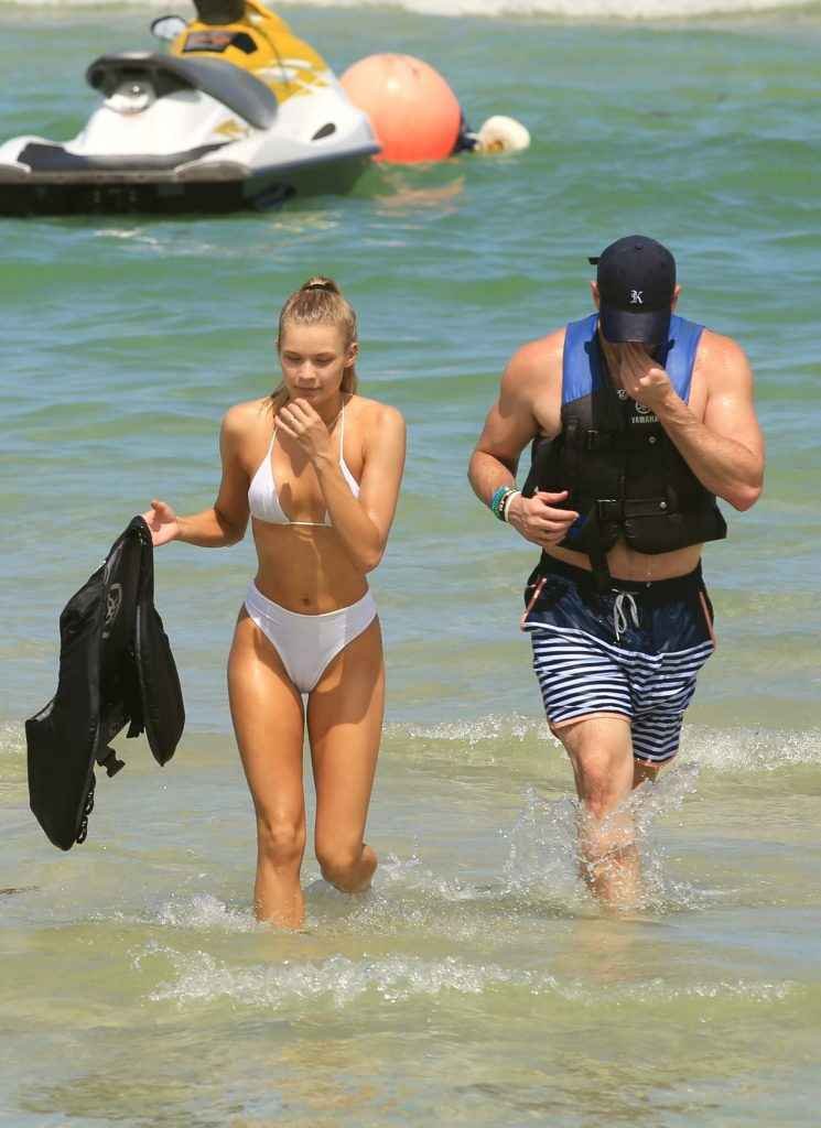 Josie Canseco en bikini à Miami Beach