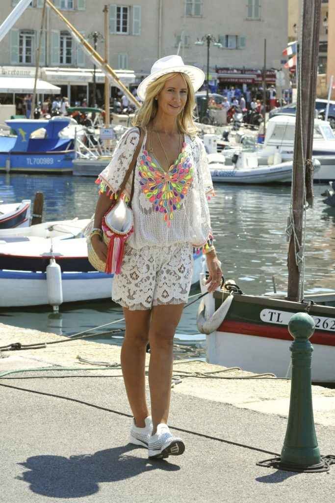 Lady Victoria Hervey en bikini à Saint-Tropez