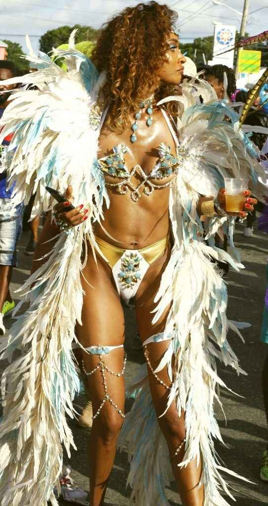 Jourdan Dunn au Carnaval de La Barbade