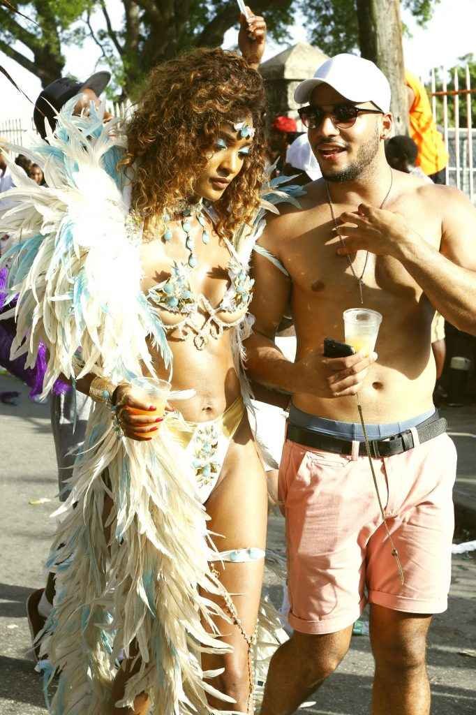 Jourdan Dunn au Carnaval de La Barbade