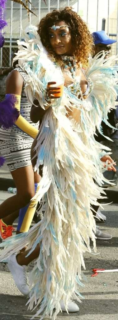 Jourdan Dunn au Carnaval de La Barbade