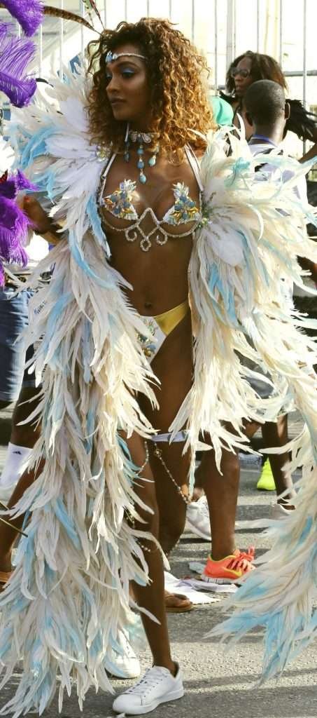 Jourdan Dunn au Carnaval de La Barbade