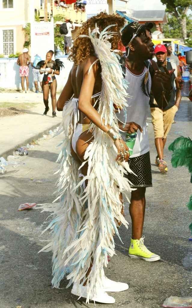 Jourdan Dunn au Carnaval de La Barbade