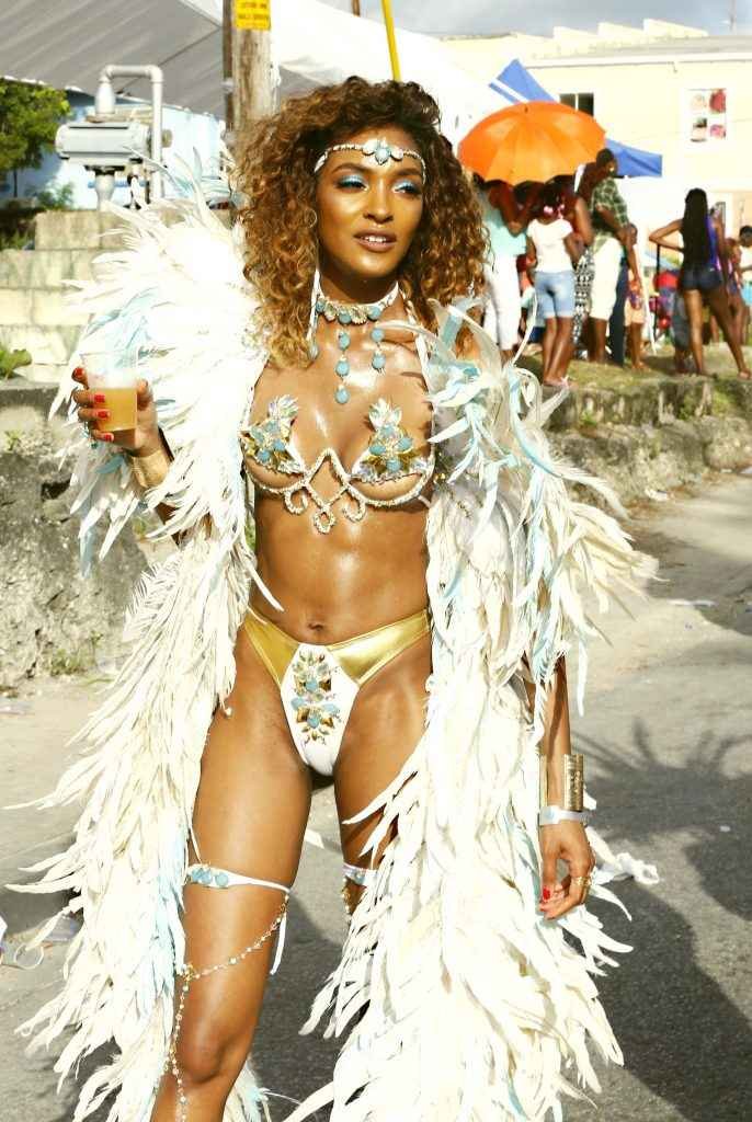 Jourdan Dunn au Carnaval de La Barbade