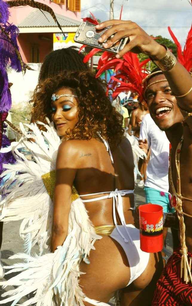 Jourdan Dunn au Carnaval de La Barbade