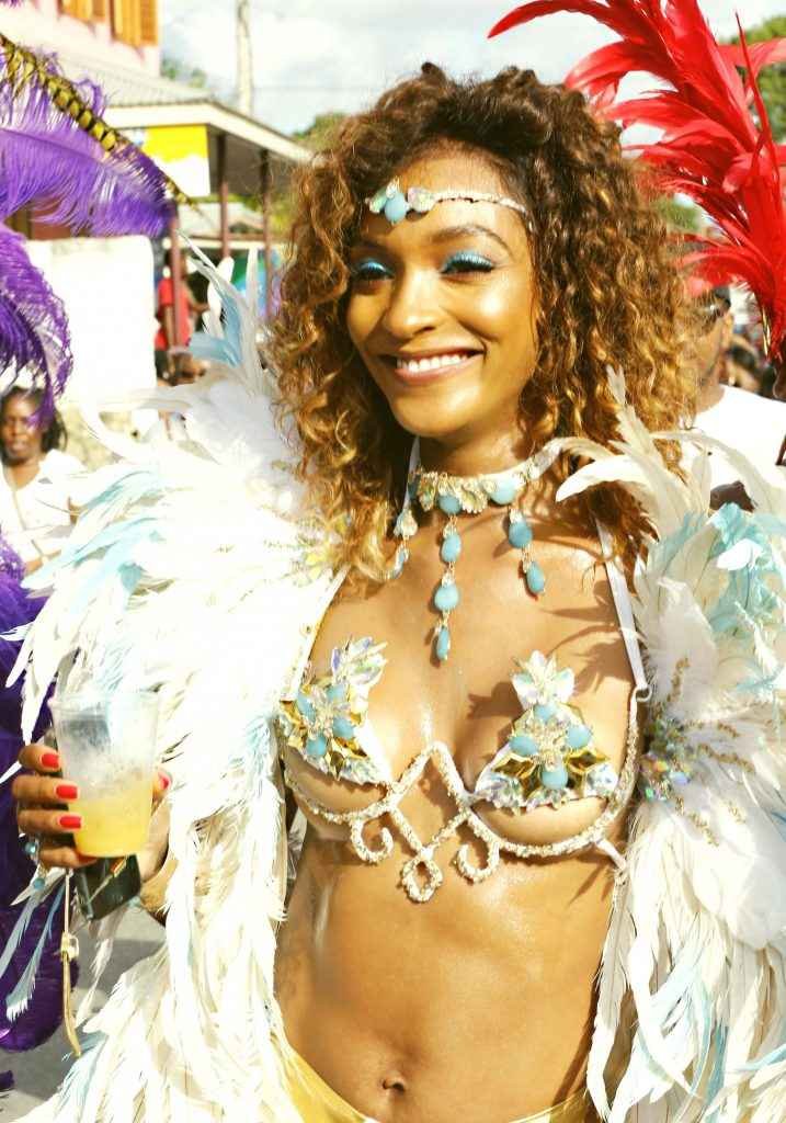 Jourdan Dunn au Carnaval de La Barbade