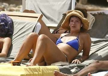 Lily Allen en bikini à Ibiza