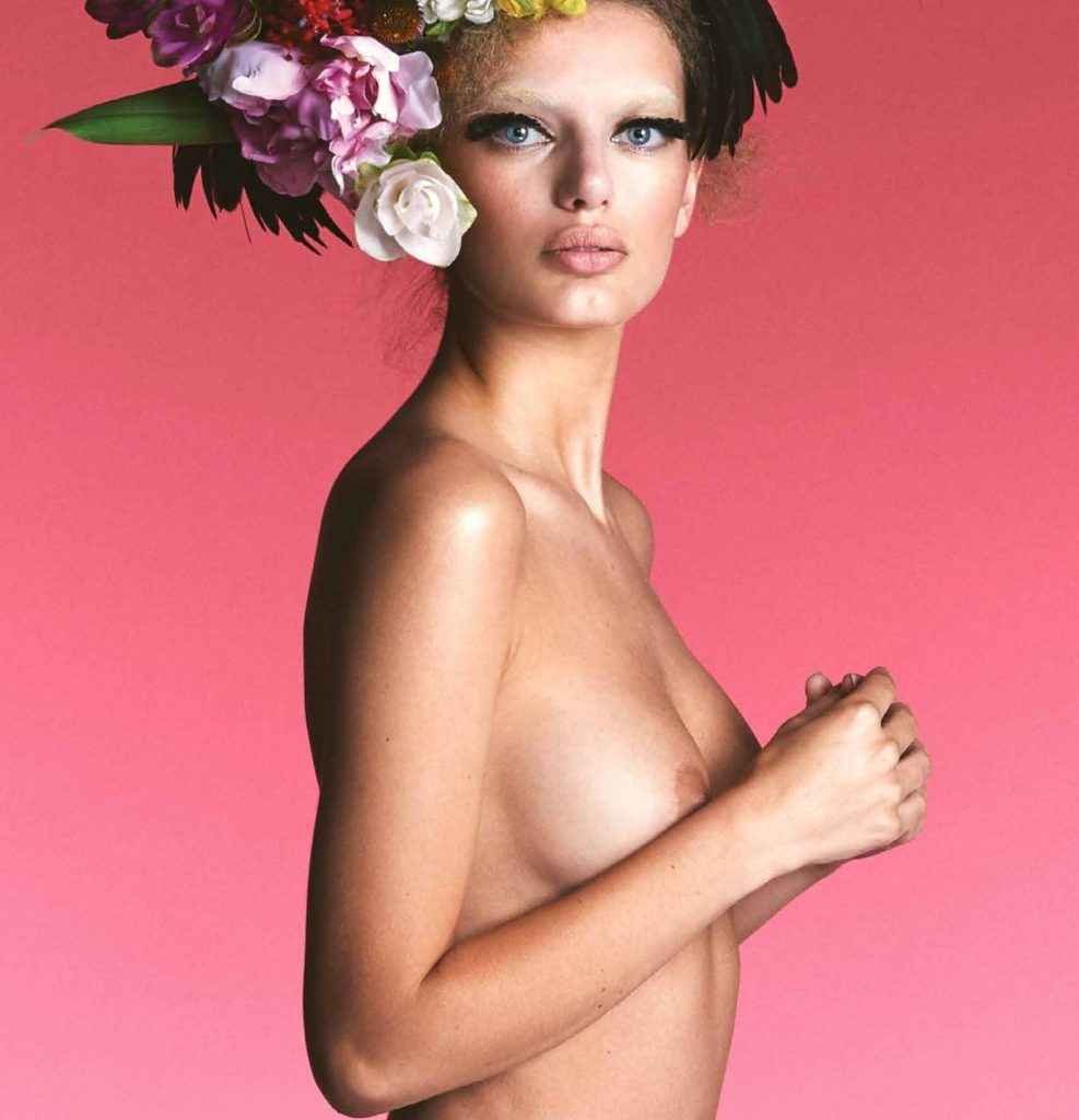 Bergje Heinen nue dans Narcisse Mag