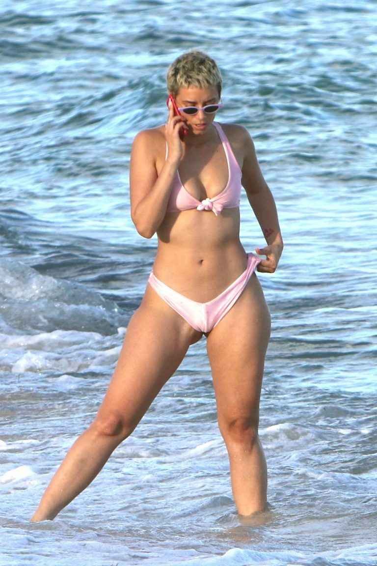 Julieanna Goddard en bikini à Miami Beach