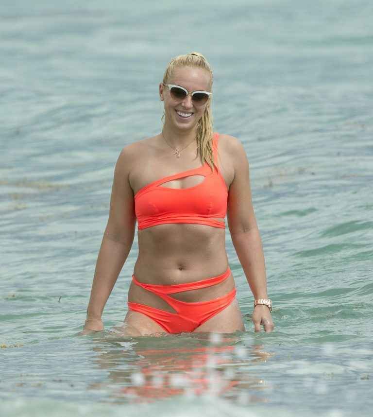 Sabine Lisicki en bikini à Miami Beach