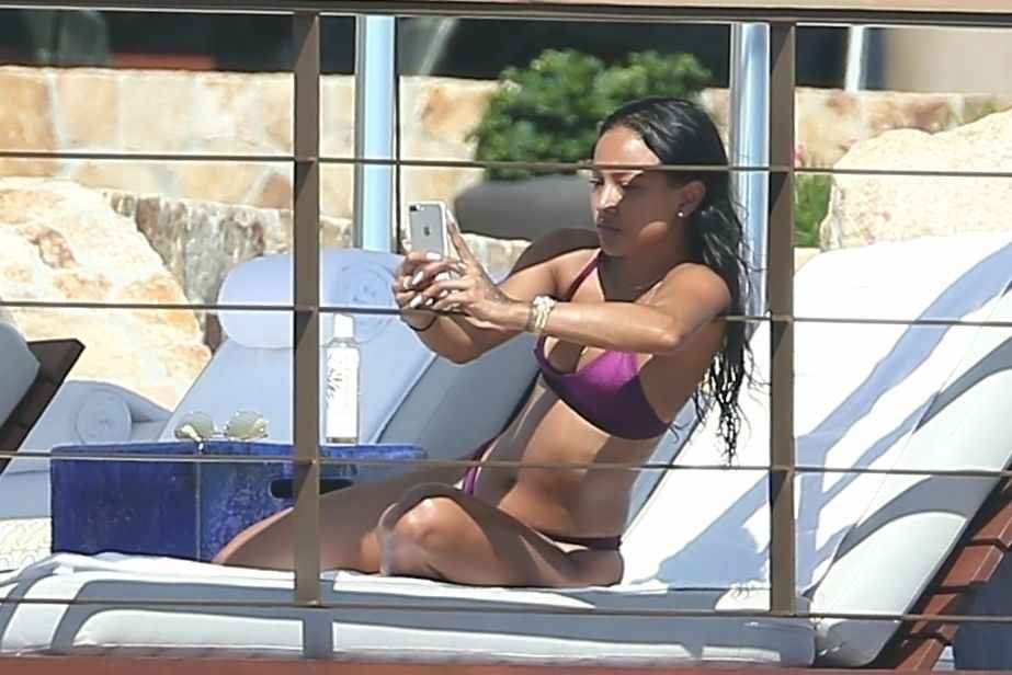 Karrueche Tran en bikini à Cabo