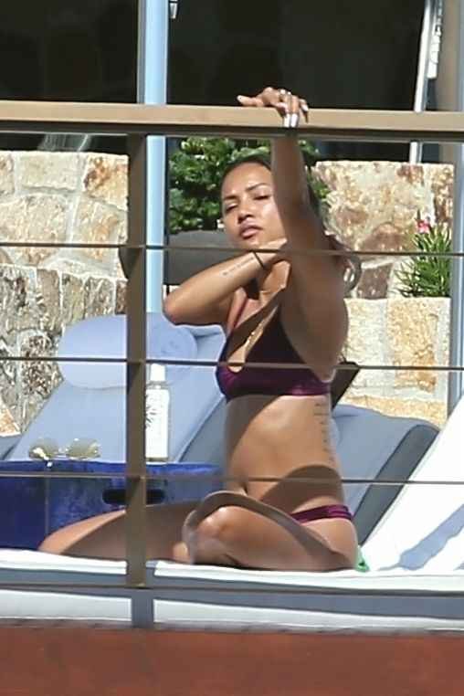 Karrueche Tran en bikini à Cabo