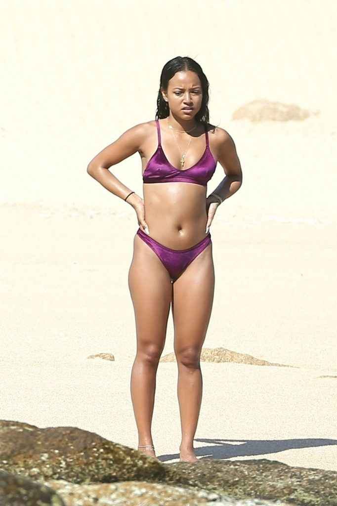 Karrueche Tran en bikini à Cabo