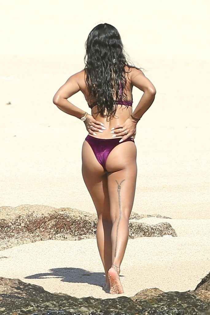 Karrueche Tran en bikini à Cabo