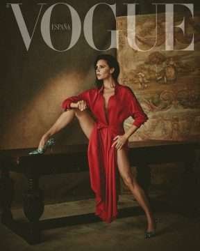 Victoria Beckham pose dans Vogue Espagne