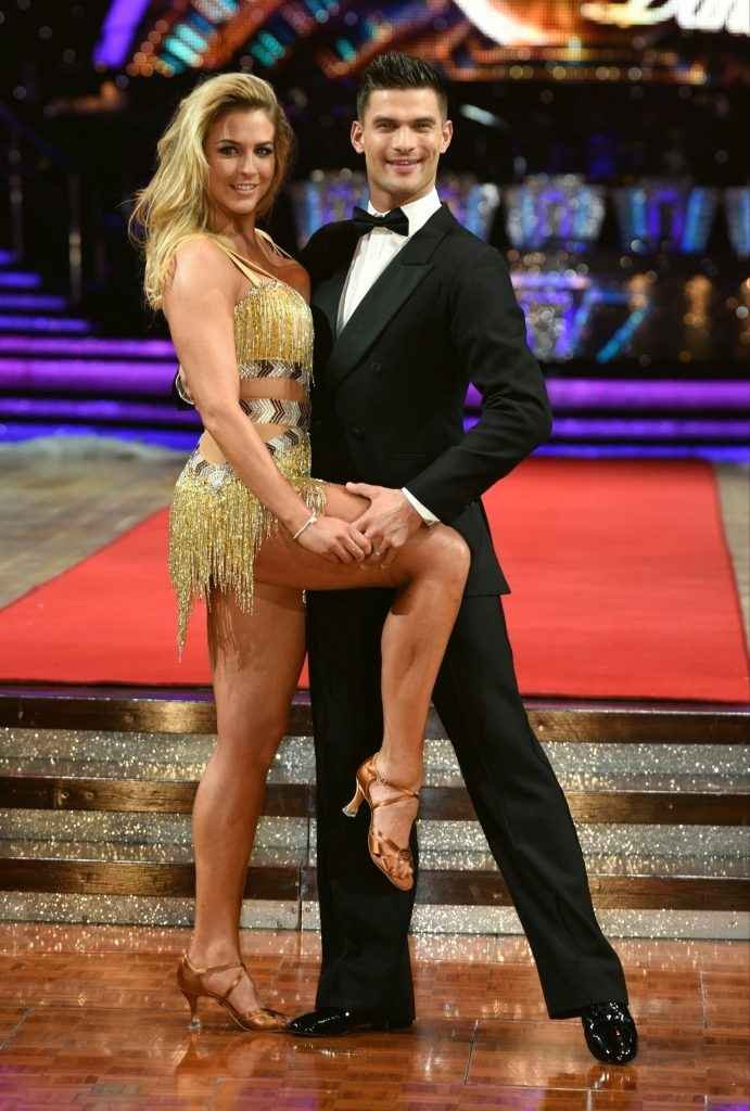 Gemma Atkinson exhibe ses jambes à "Strictly Come Dancing"