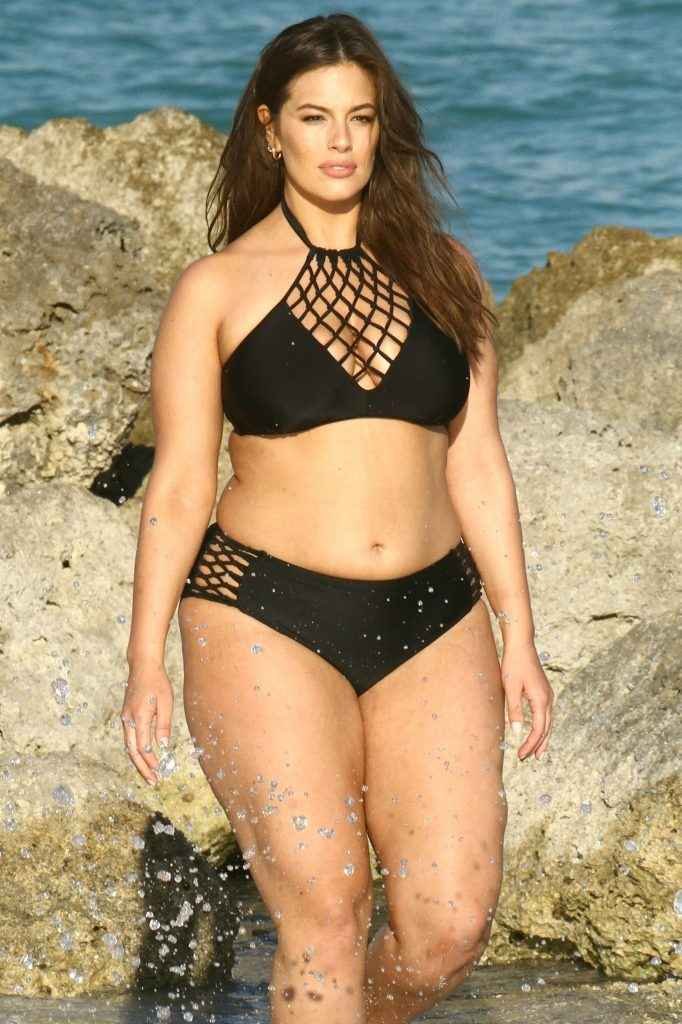 Ashley Graham en bikini à Miami