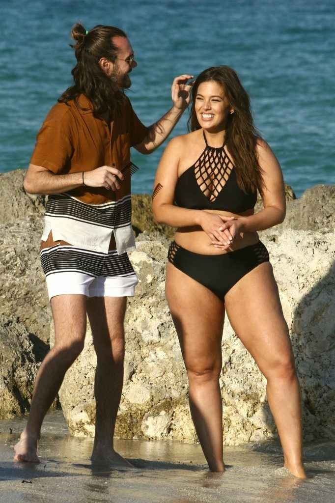 Ashley Graham en bikini à Miami