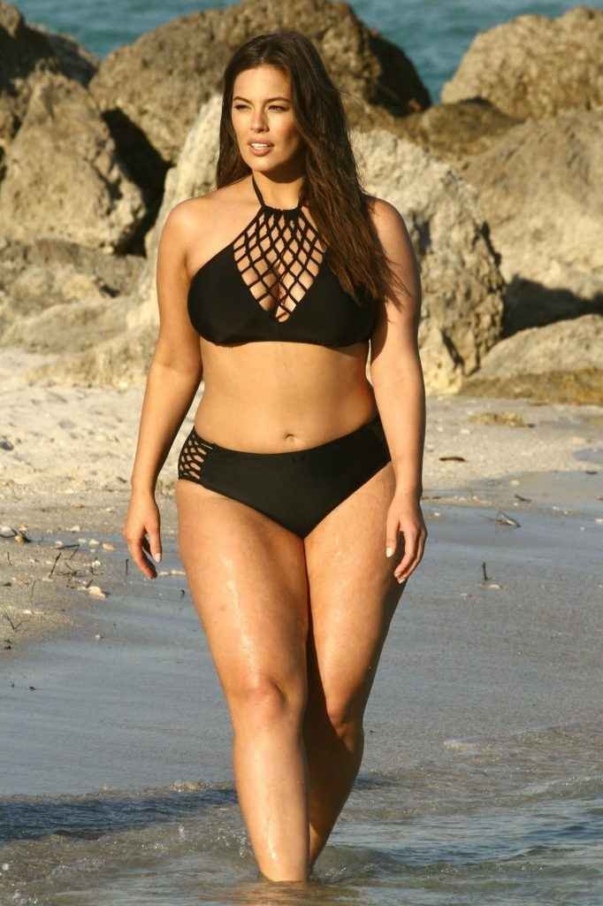 Ashley Graham en bikini à Miami