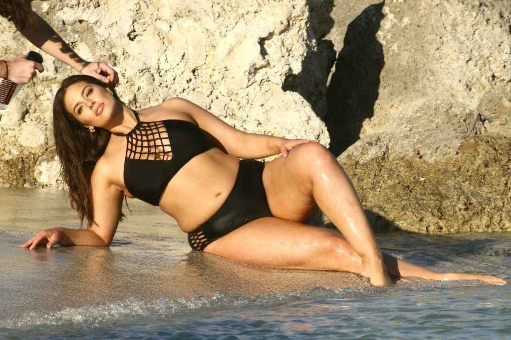 Ashley Graham en bikini à Miami