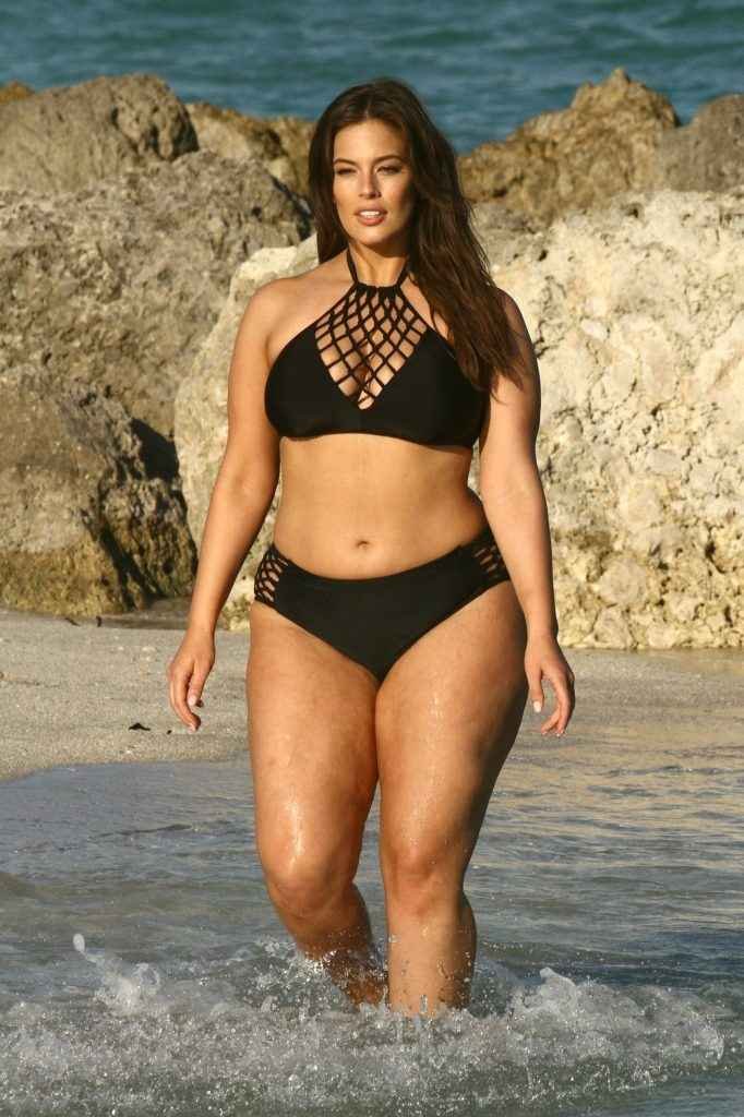 Ashley Graham en bikini à Miami