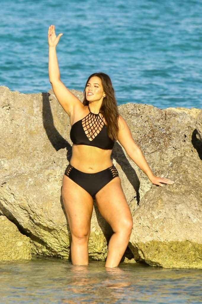 Ashley Graham en bikini à Miami