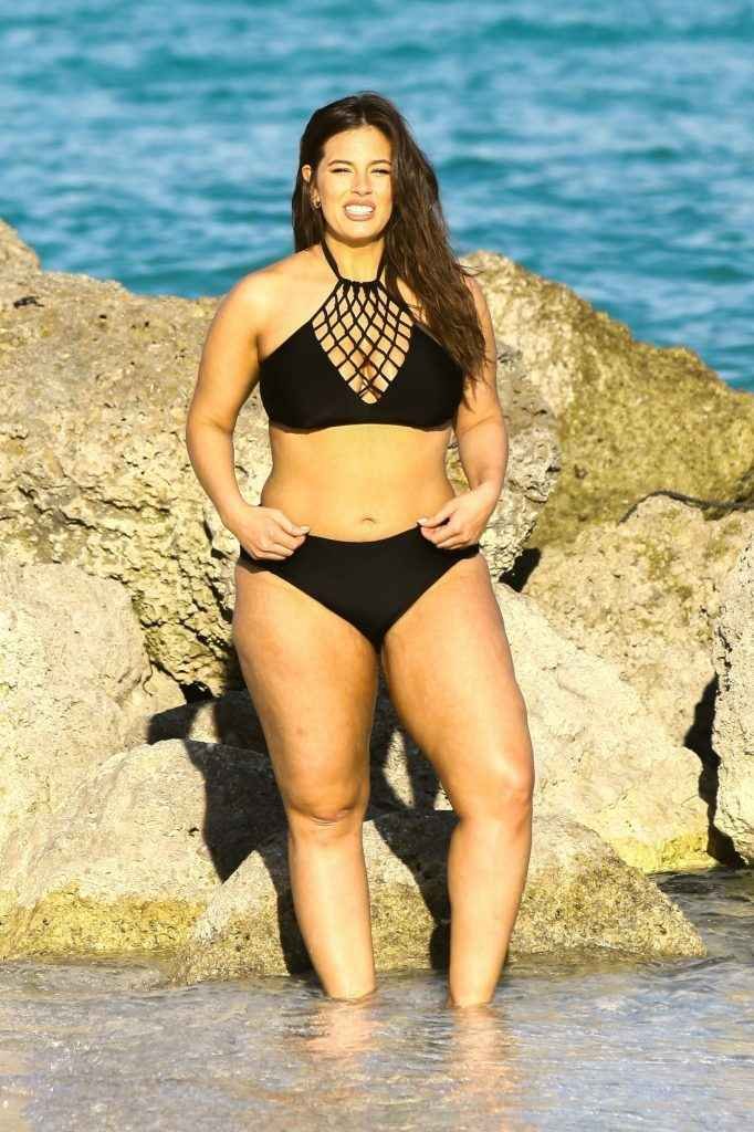 Ashley Graham en bikini à Miami