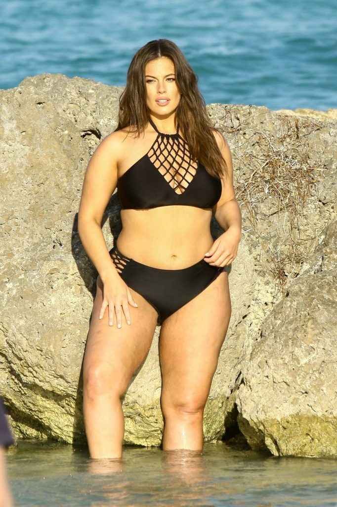 Ashley Graham en bikini à Miami