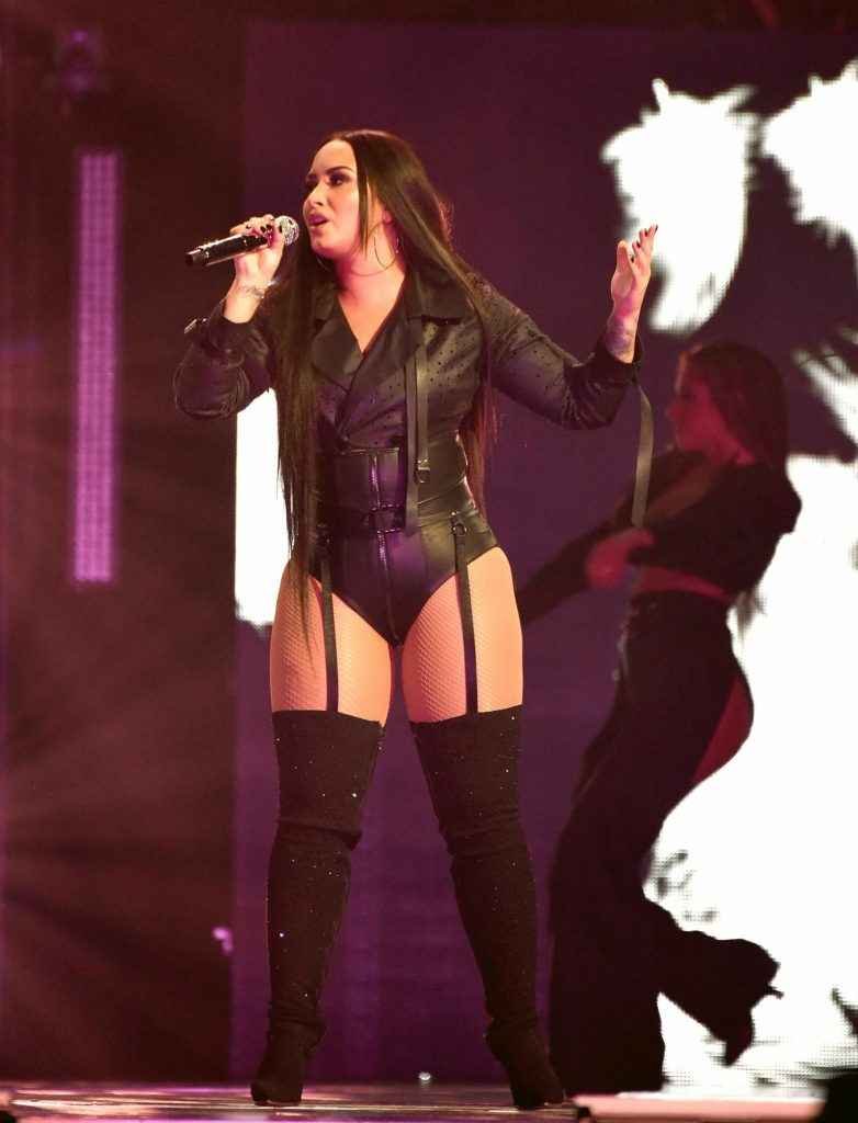 Demi Lovato en concert à San Jose