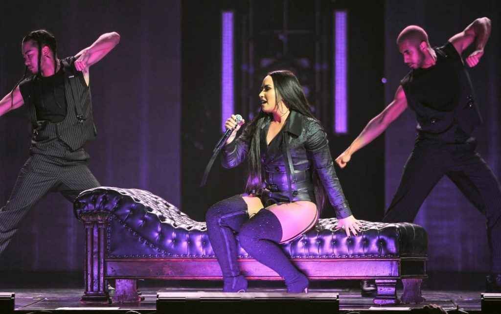 Demi Lovato en concert à San Jose