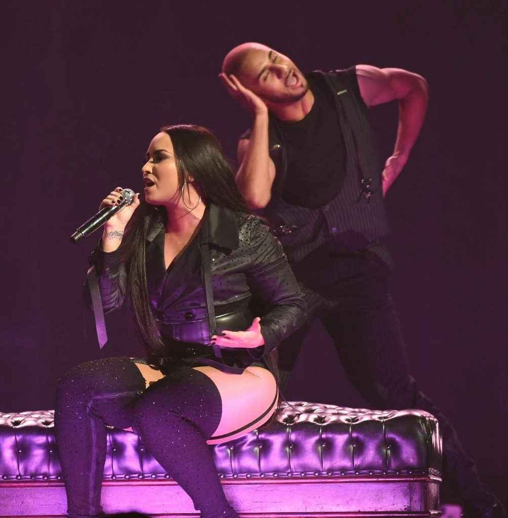 Demi Lovato en concert à San Jose