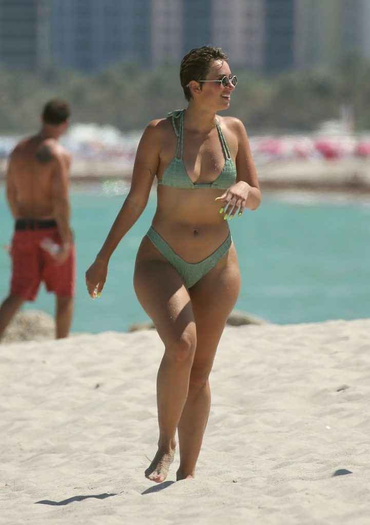 Julieanna Goddard en bikini à Miami