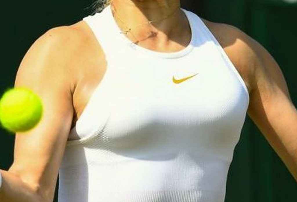 Eugénie Bouchard à Wimbledon 2018