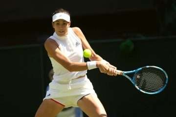 Garbine Muguruza à Wimbledon 2018