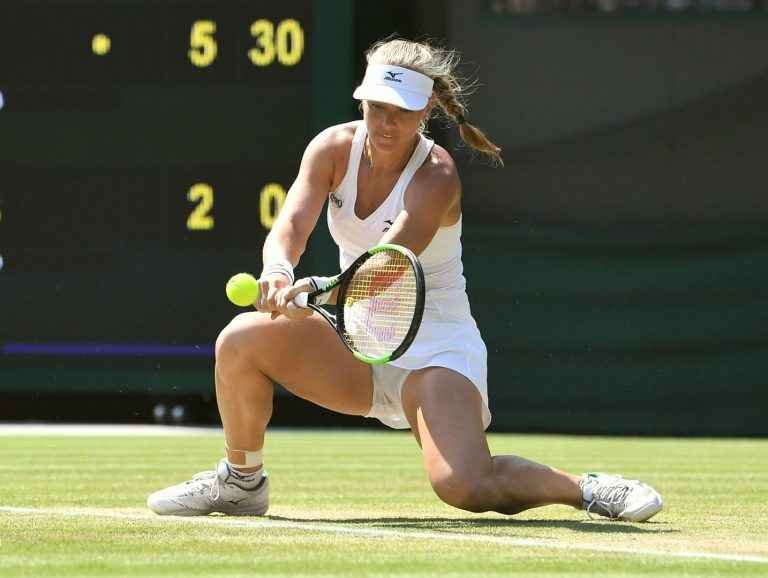 Kiki Bertens à Wimbledon 2018