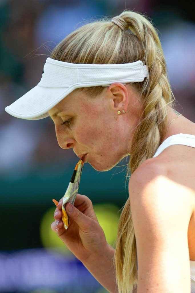 Naomi Broady à Wimbledon 2018