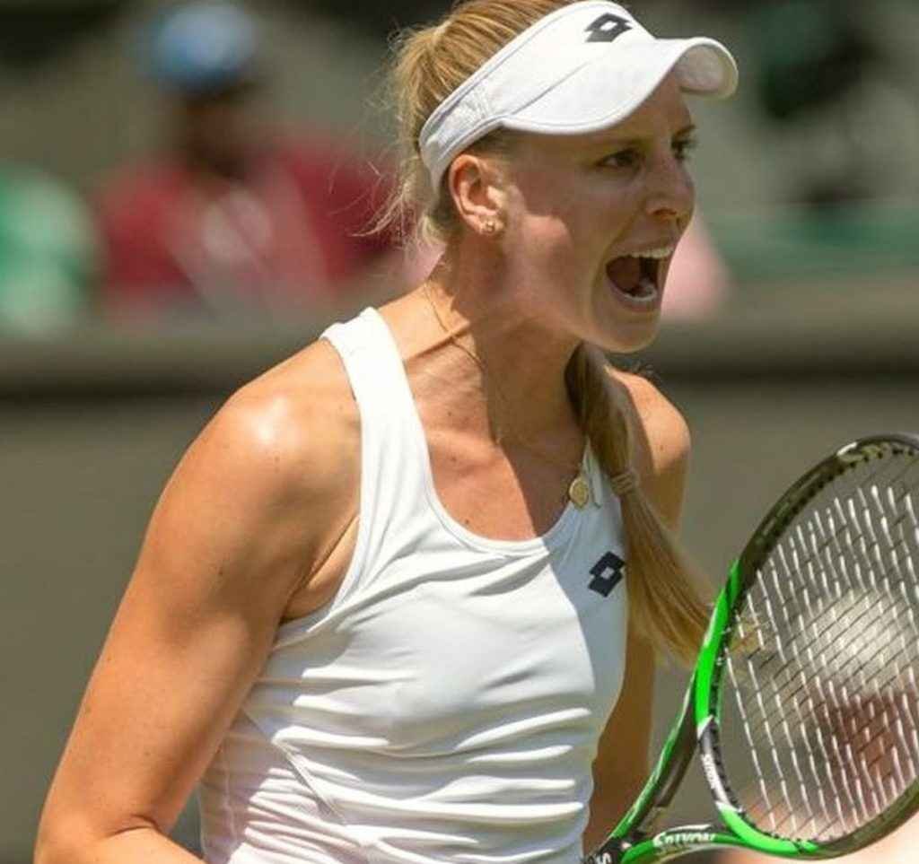 Naomi Broady à Wimbledon 2018