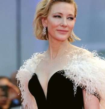 Cate Blanchett ouvre le décolleté à la Mostra de Venise