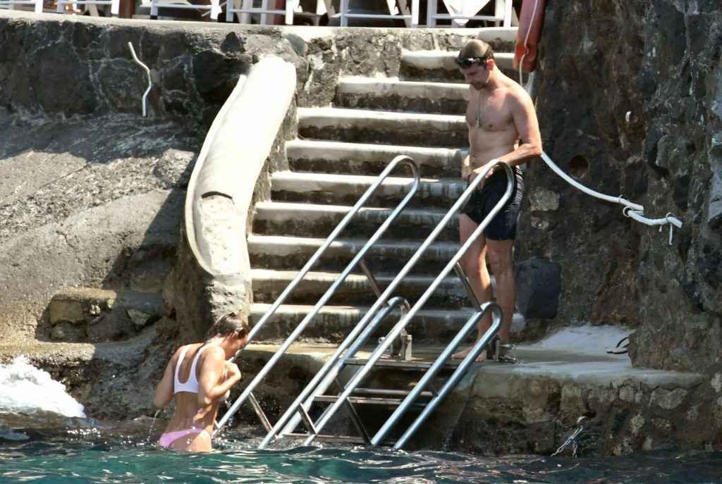 Irina Shayk en bikini à Positano