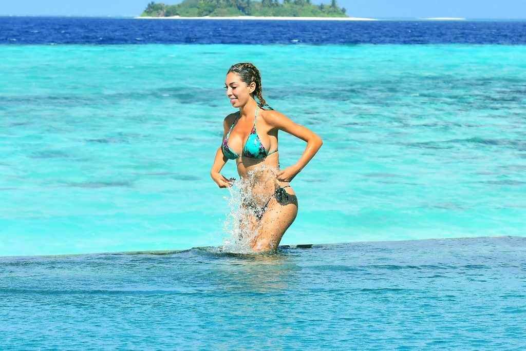 Farrah Abraham en bikini aux Maldives