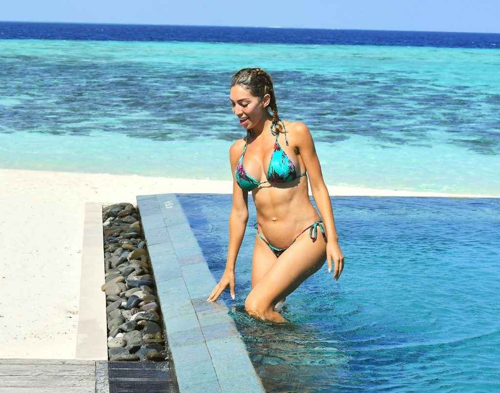 Farrah Abraham en bikini aux Maldives