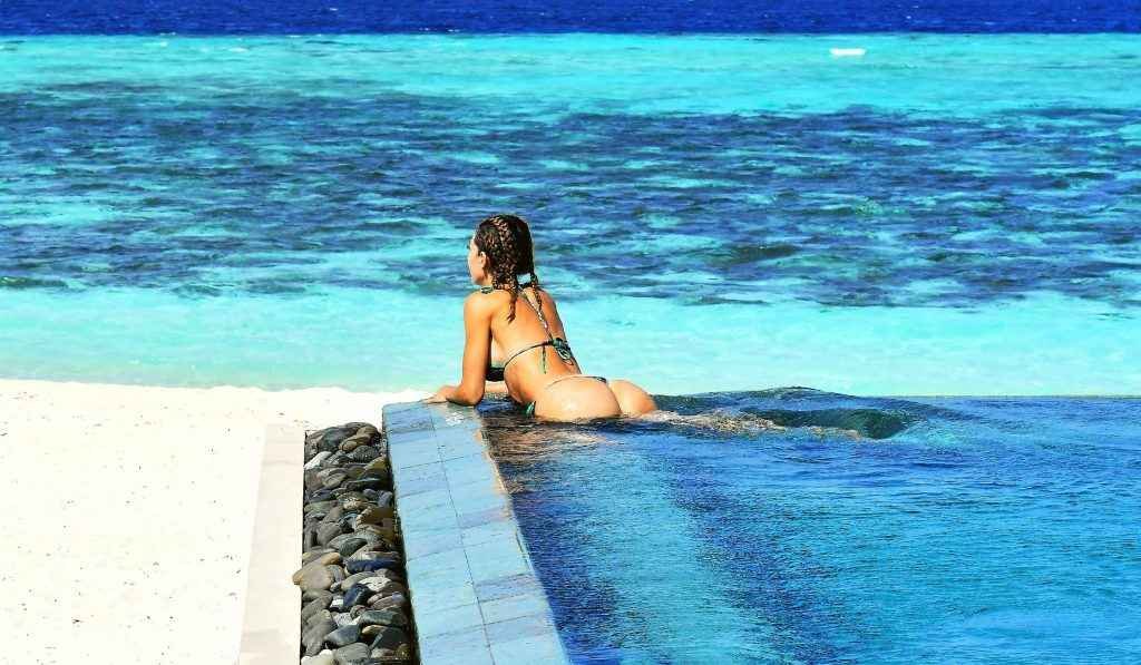 Farrah Abraham en bikini aux Maldives