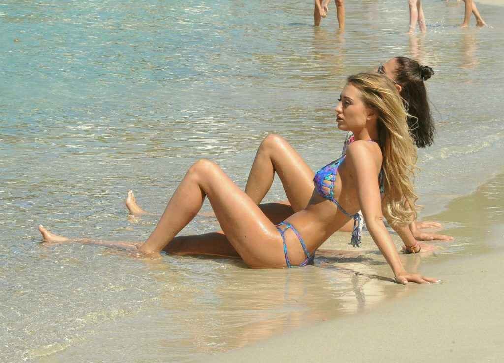 Georgia Harrison en bikini à Ténérife