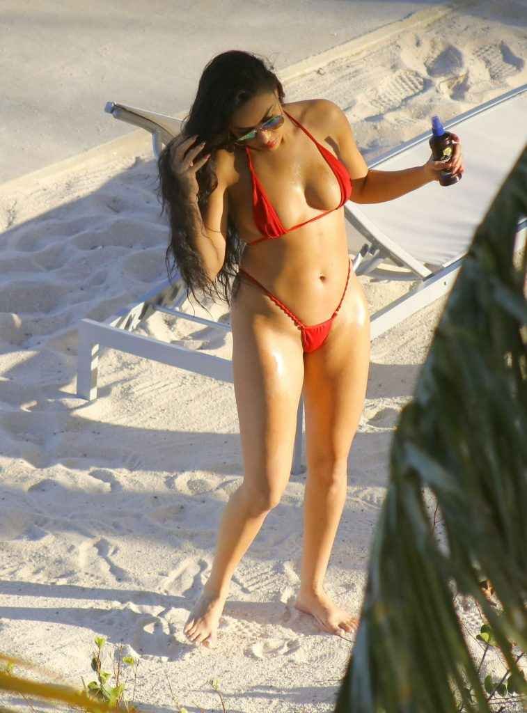 Julissa Neal en bikini à Miami Beach