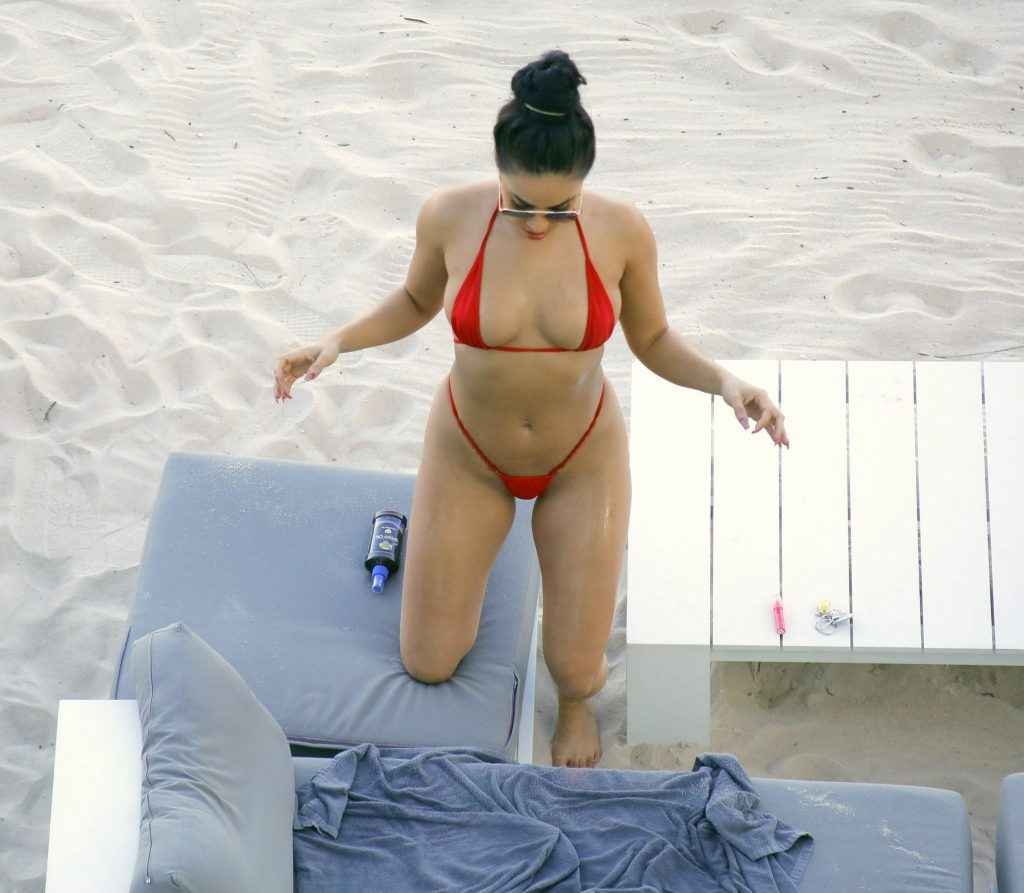 Julissa Neal en bikini à Miami Beach