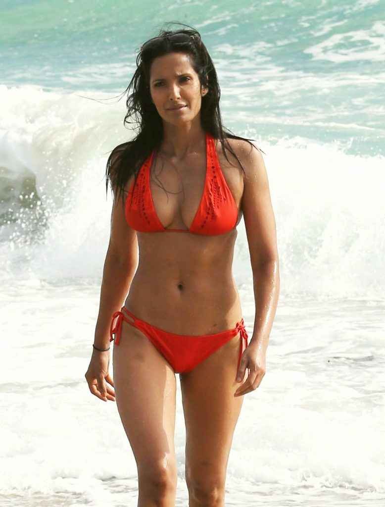 Padma Lakshmi en bikini à Miami