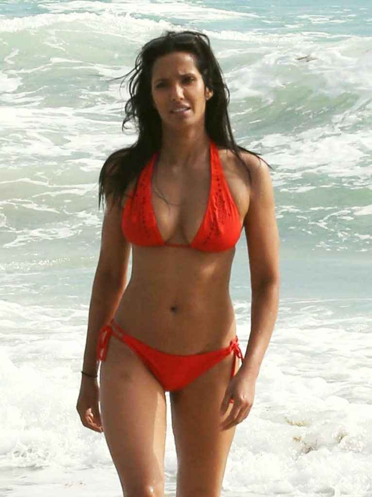 Padma Lakshmi en bikini à Miami